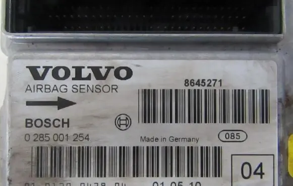 Volvo S80 Airbag control unit/module 0285001254 8645271