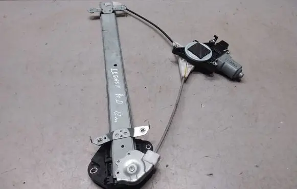 Subaru Legacy Front door window regulator with motor