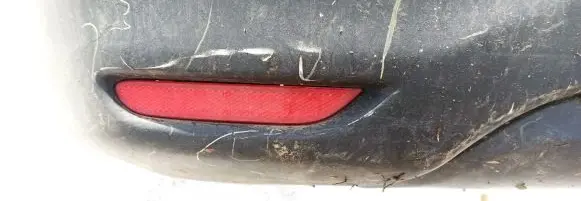 Nissan Qashqai Rear tail light reflector
