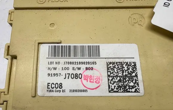 KIA Ceed BSM Control unit 91957J7080 21090200005 170802109020165