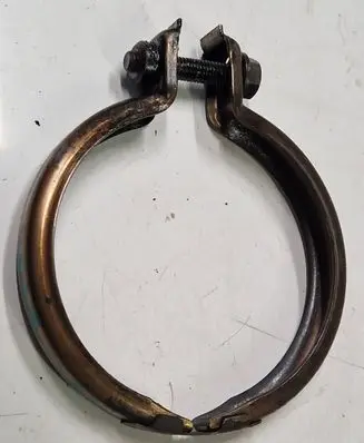BMW 5 F10 F11 Muffler pipe connector clamp 7553602