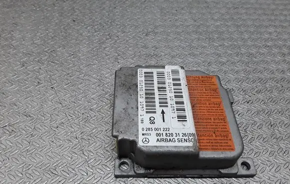 Mercedes-Benz A W168 Airbag control unit/module 0285001222 0018203126