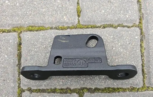 Jeep Wrangler Convertible roof lock latch cylinder 68290524AA