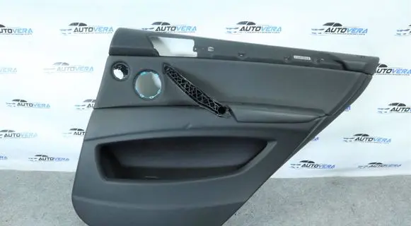 BMW X5M E70 Rear door card panel trim 7243338 7244448