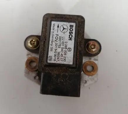 Mercedes-Benz E W211 ESP acceleration yaw rate sensor 0265005230 0015429018