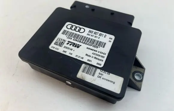Audi A4 S4 B8 8K Hand brake control module 8K0907801D