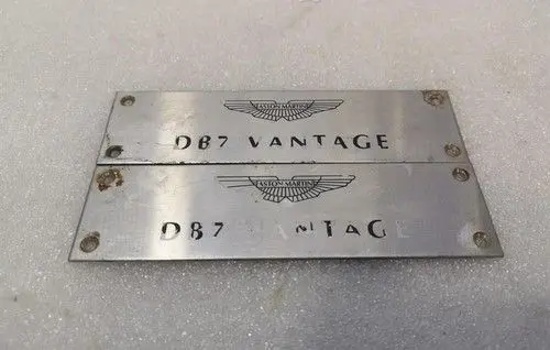 Aston Martin Vantage III Manufacturer badge logo/emblem