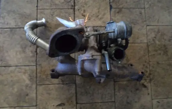 Opel Astra F Turbo system vacuum part 