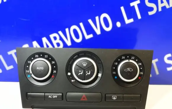 Saab 9-3 Ver1 Interior fan control switch 12772891