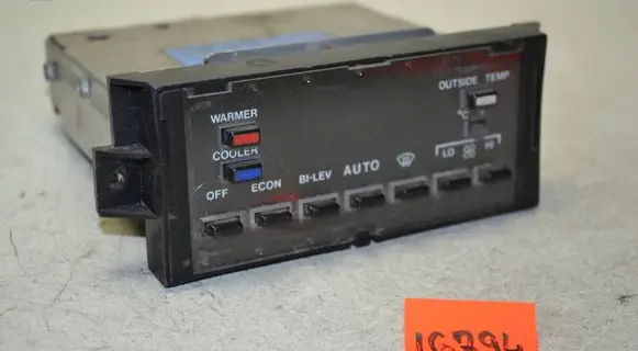 Audi 100 200 5000 C3 Climate control unit 443820043F 16123319 AUD1T100200