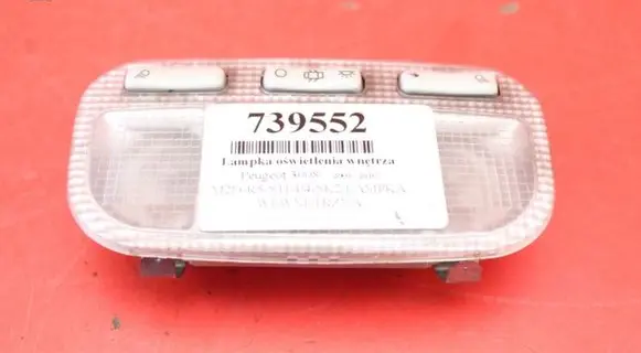 Peugeot 3008 I Boot/trunk interior light 9680713880