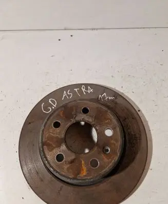 Opel Astra J Rear brake disc 13561926