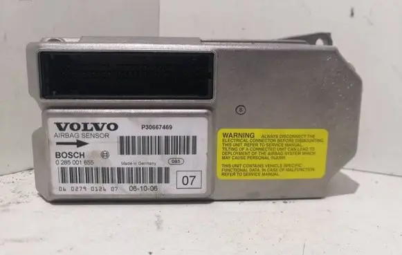 Volvo S60 Airbag control unit/module P30667469 0285001655 960279012607