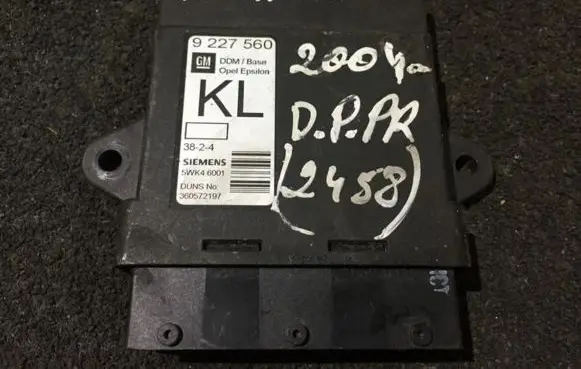Opel Vectra C Door control unit/module 9227560
