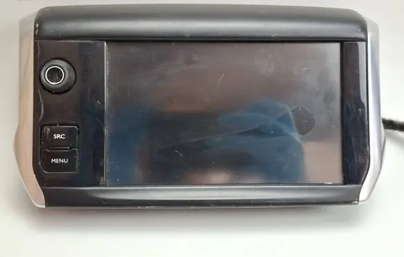 Peugeot 208 Screen/display/small screen 9805301780 9811552180