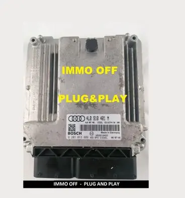 Audi Q7 4L Engine control unit/module 0281013689 4L0910401M