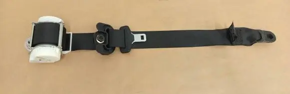 Jaguar XF X250 Front seatbelt 9X23F611B09AC 9X23F611B09AC8PVJ 34086312
