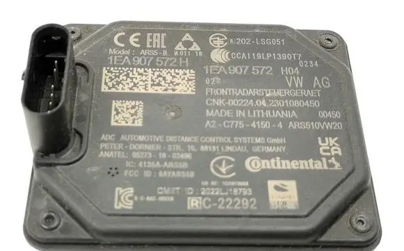 Volkswagen ID.3 Distronic sensor radar 1EA907572H