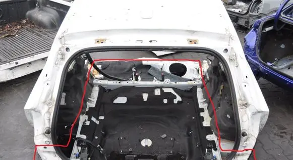 Volvo V60 Rear quarter panel 