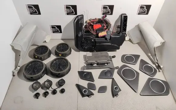 Audi A4 S4 B8 8K Audio system kit 8T0035223S 8T0035223B 8T0035415B