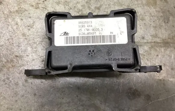 Opel Antara ESP acceleration yaw rate sensor 96625913 SC36J05N37 25170103353