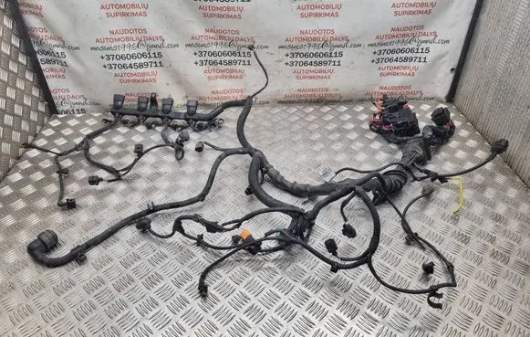 Audi A4 S4 B8 8K Engine installation wiring loom 8K0906385A
