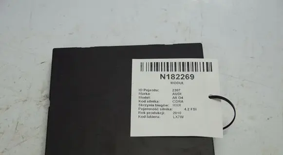 Audi A8 S8 D4 4H Central body control module 4H0907064AB