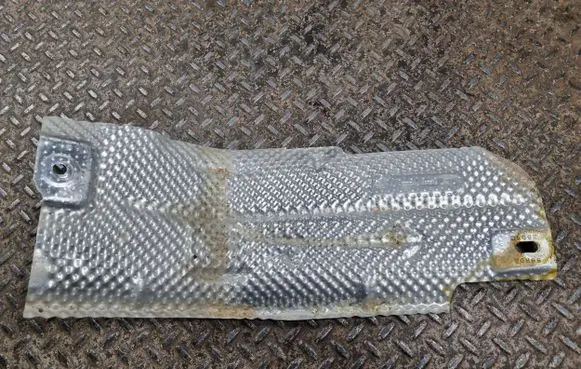 Heat shield in engine bay