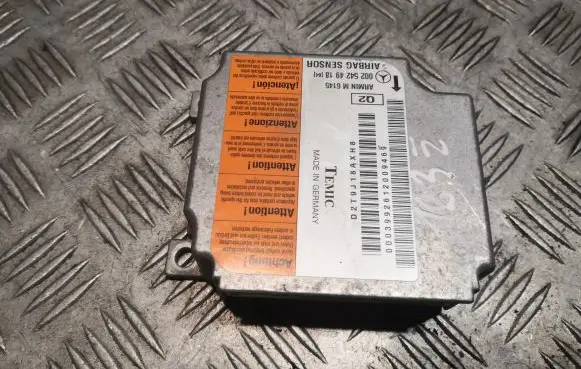 Mercedes-Benz ML W163 Airbag control unit/module 0025424918 A0025424918
