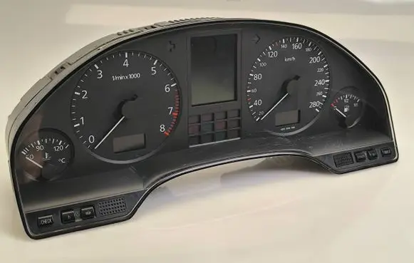 Audi A8 S8 D2 4D Speedometer (instrument cluster) 4D0919880EX 110208639002 110208639007