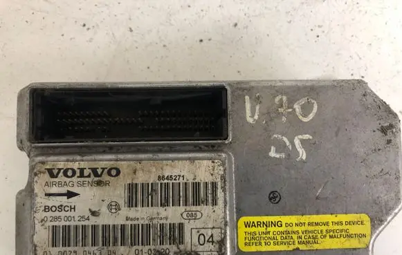 Volvo V50 Airbag control unit/module 8645271 0285001254
