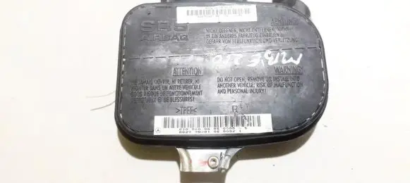 Front door airbag