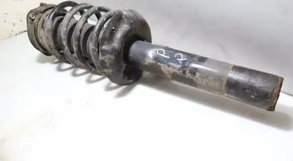 Front shock absorber with coil spring