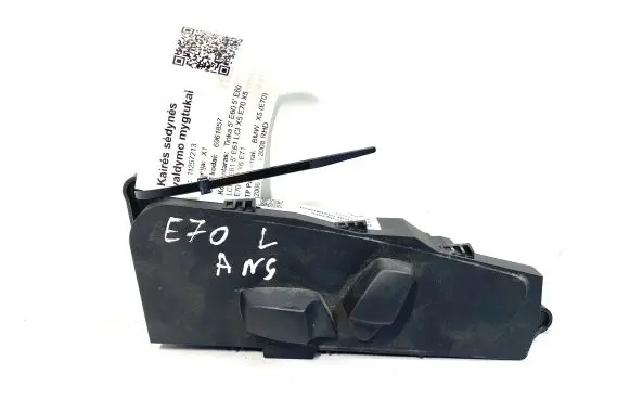 BMW X5 E70 Seat control switch 6961857