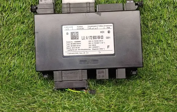 Mercedes-Benz E W212 Seat control module A1729006903 A1729018801 A1729021103