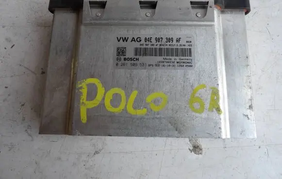Volkswagen Polo V 6R Engine control unit/module 04E907309AF 0261S09531