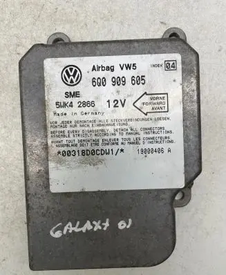 Ford Galaxy Airbag control unit/module 6Q0909605 19000406A 5WK42866