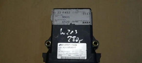 Mercedes-Benz E W213 Trunk lid opening control unit A2139005517E63E213