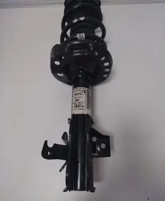 Front shock absorber with coil spring