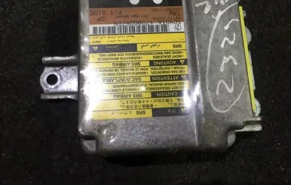 Toyota Avensis T220 Airbag control unit/module 8917005030 202592-102d