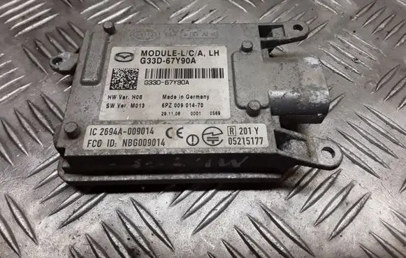 Mazda 6 Other control units/modules G33D67Y90A 6PZ00901470 2694A009014