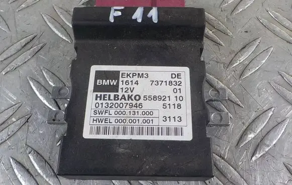 BMW 5 F10 F11 Fuel injection pump control unit/module 7371832 0132007946 55892110