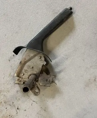 Opel Frontera B Handbrake/parking brake lever assembly
