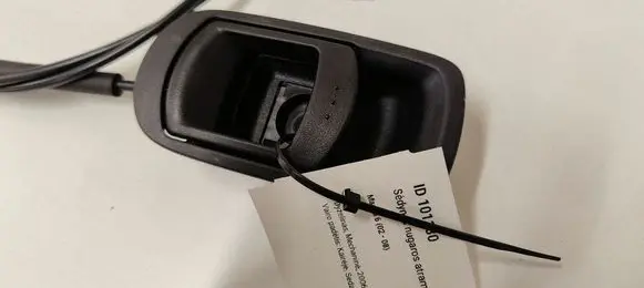 Mazda 6 Seat back rest control lever/handle