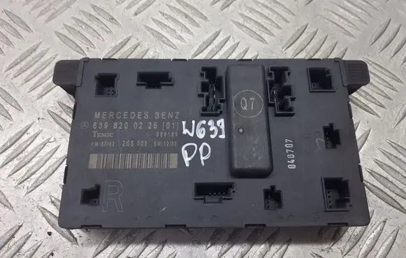 Mercedes-Benz Vito Viano W639 Door control unit/module 6398200226