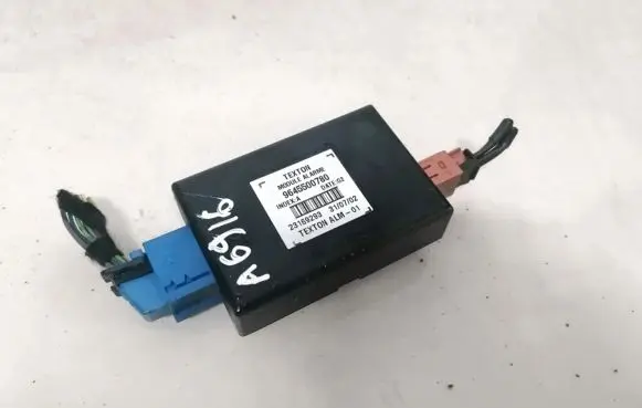 Peugeot 307 Alarm control unit/module 9645500780 23169293