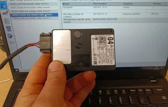 Distronic sensor radar