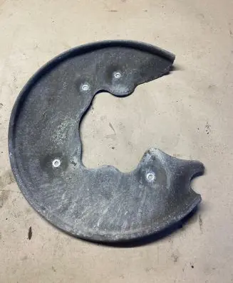 Audi A7 S7 4G Rear brake disc plate dust cover 