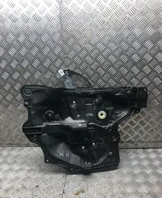 Front window lifting mechanism without motor