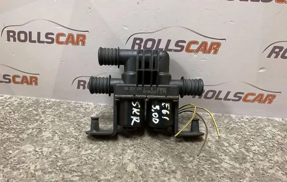 Coolant heater control valve